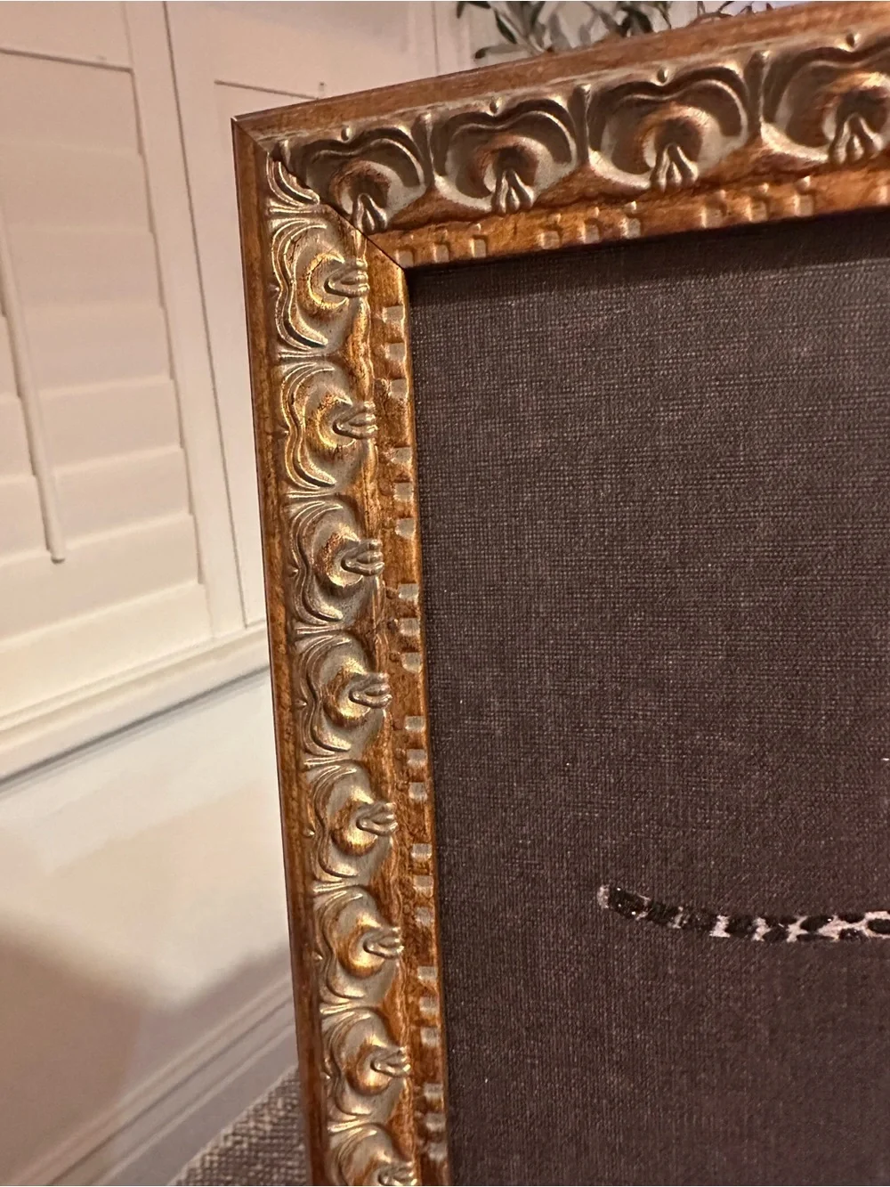14x11 cheetah wild art print with glitter embellishment beautiful frame